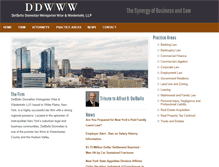 Tablet Screenshot of ddw-law.com